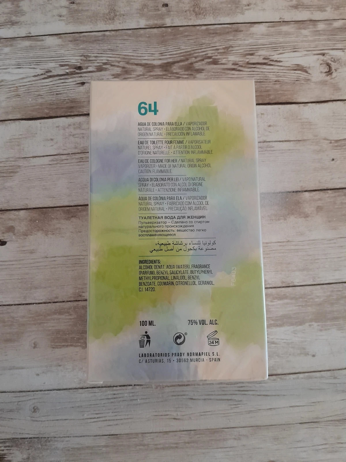 Agua de toilette genérica, mujer 100ml – photo 2